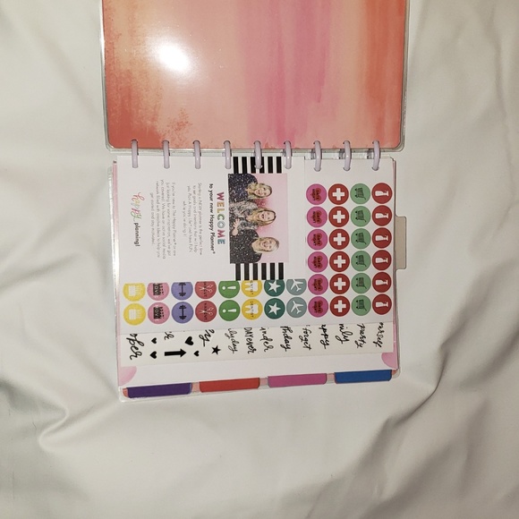 Happy Planner Classic Undated 12 Month white rings - Picture 5 of 8